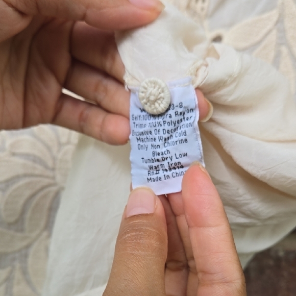 Johnny Was Elida Blouse Size L - Picture 5 of 6